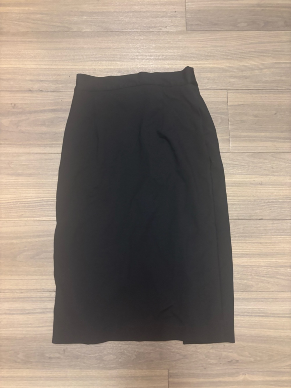 WHBM Asymmetrical Faux-Wrap Pencil Skirt - Picture 9 of 9